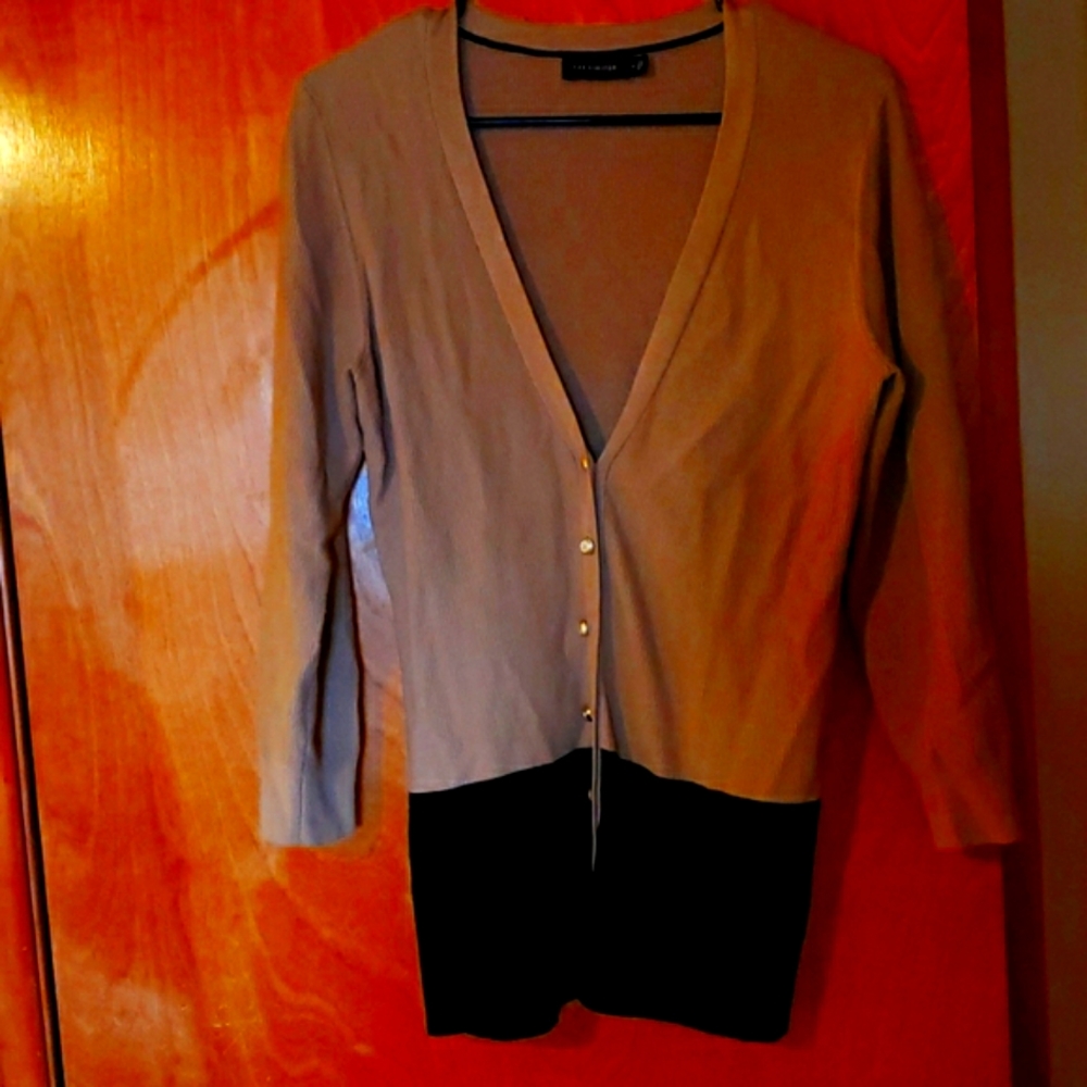 Two tone sweater